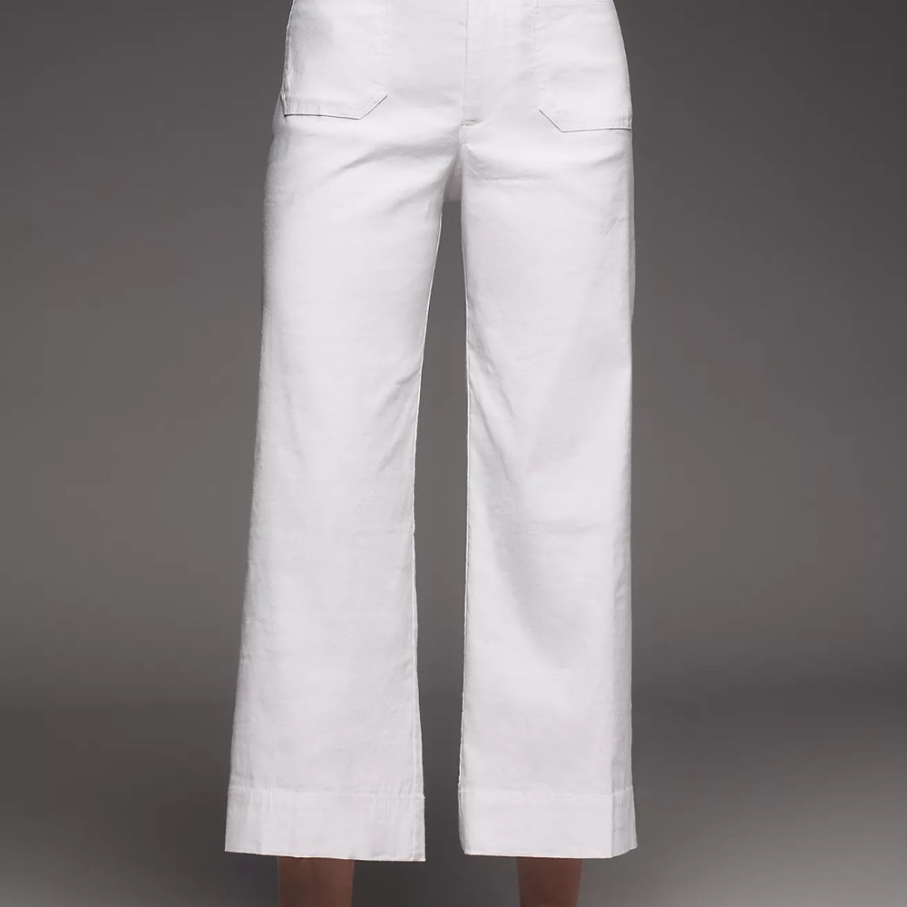Anthropology / The Colette Cropped Wide-Leg Pants by Maeve
